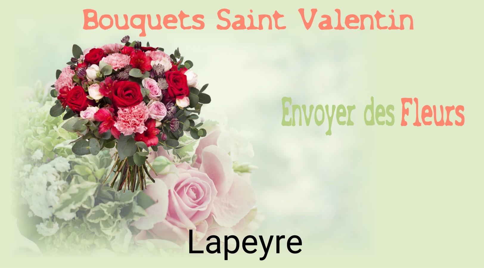 Roses de Saint-Valentin livrées à Lapeyre